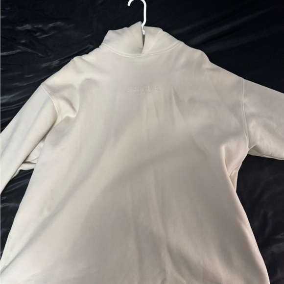 Mens Essentials Hoodie, Eggshell size M - Picture 1 of 4